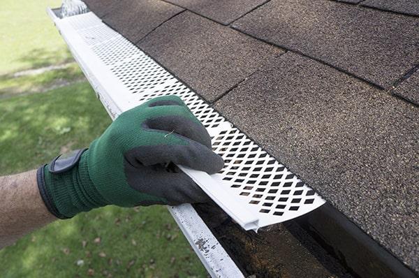 gutter guards can be installed on existing gutters without the need for a full replacement